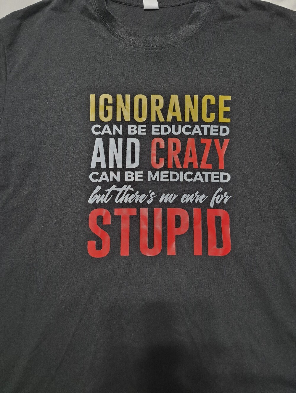 14 Funny Adult Graphic T-Shirts – Mostly Large (Maybe 1 or 2 XL)